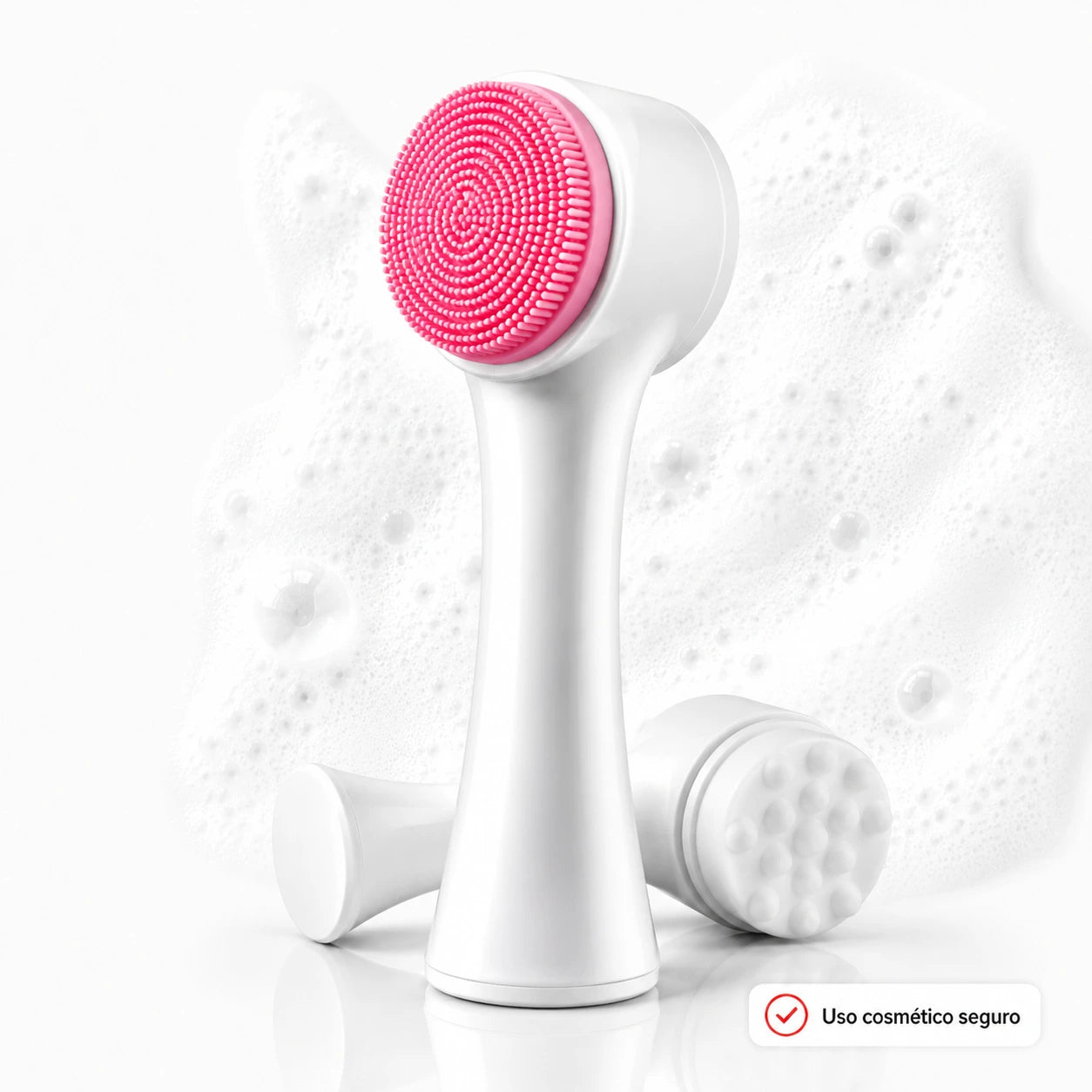 Cepillo Exfoliante SkinCare 2 en 1 | Masajeador Facial