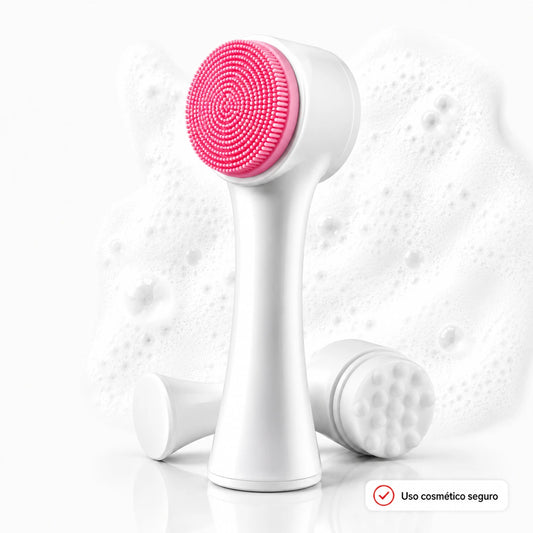 Cepillo Exfoliante SkinCare 2 en 1 | Masajeador Facial